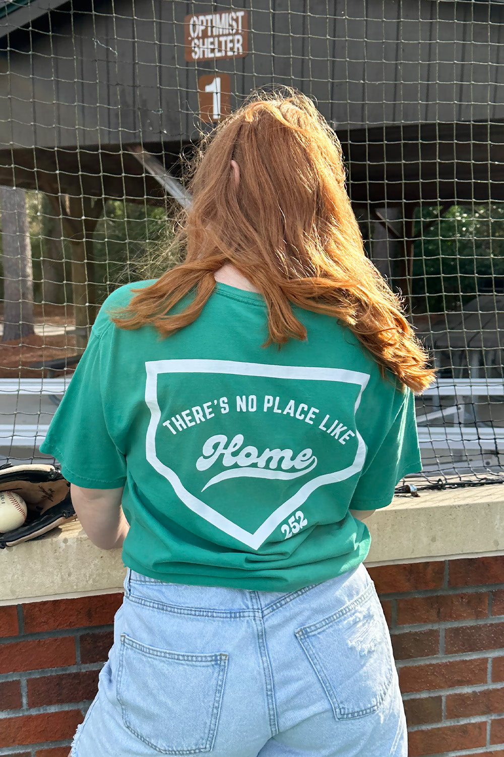 Like Home Tee in Green