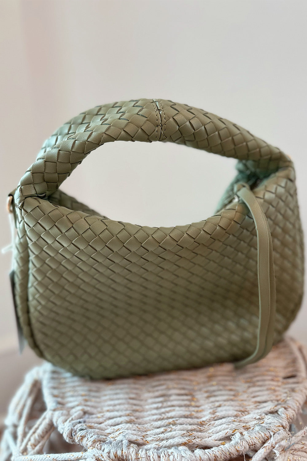 Quilted Hobo Hand Bag