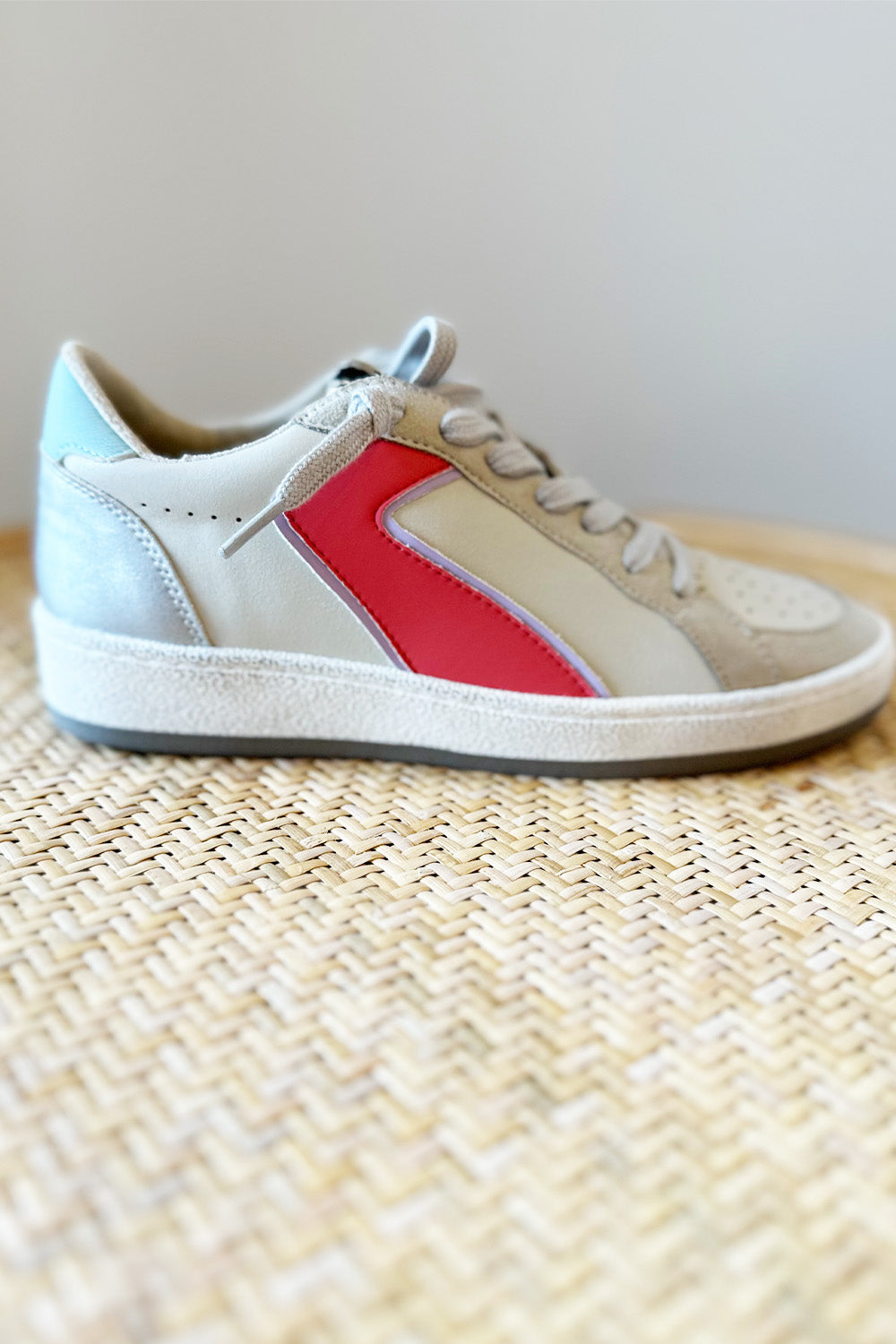 Salma Sneaker in Coral- Shu Shop