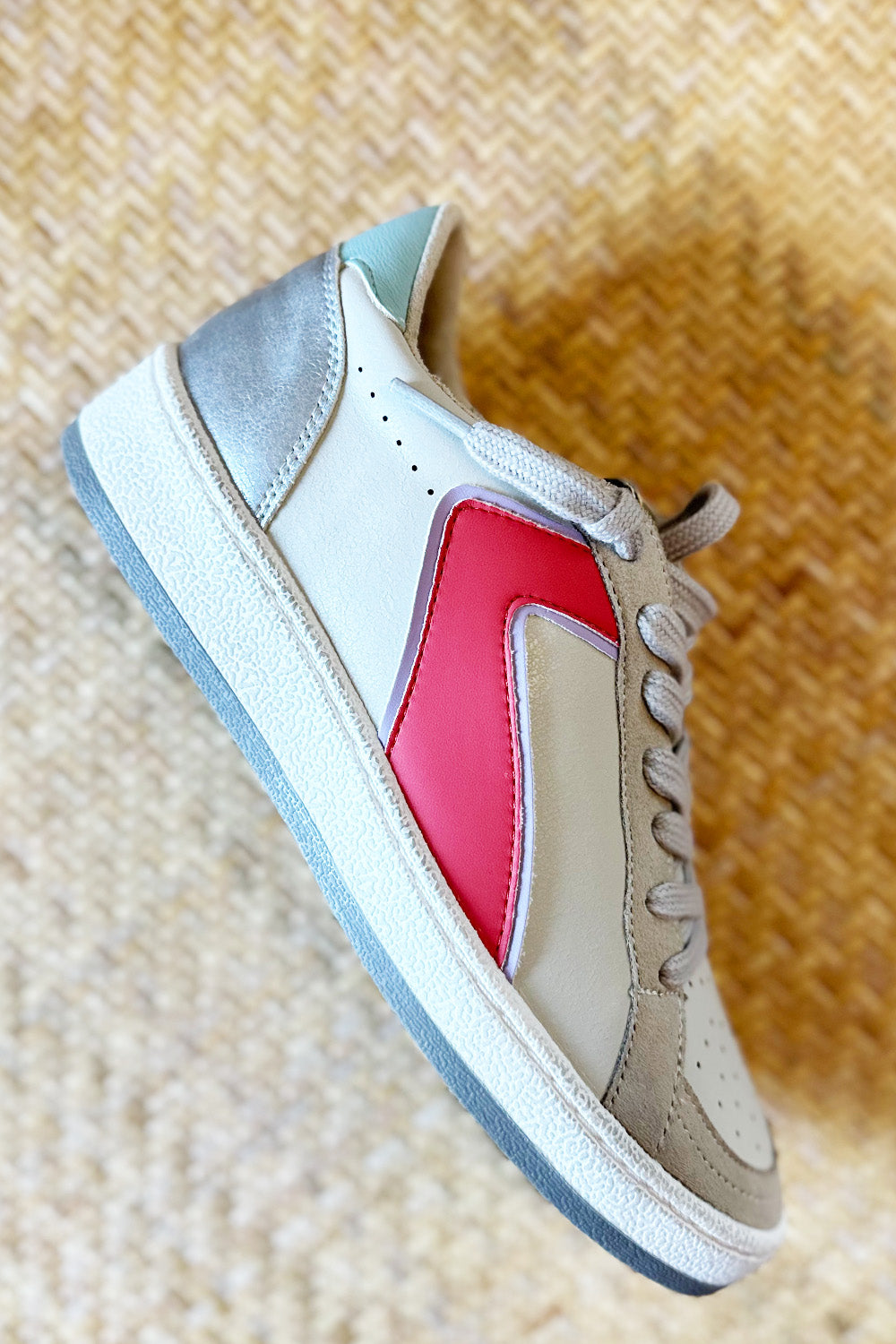 Salma Sneaker in Coral- Shu Shop