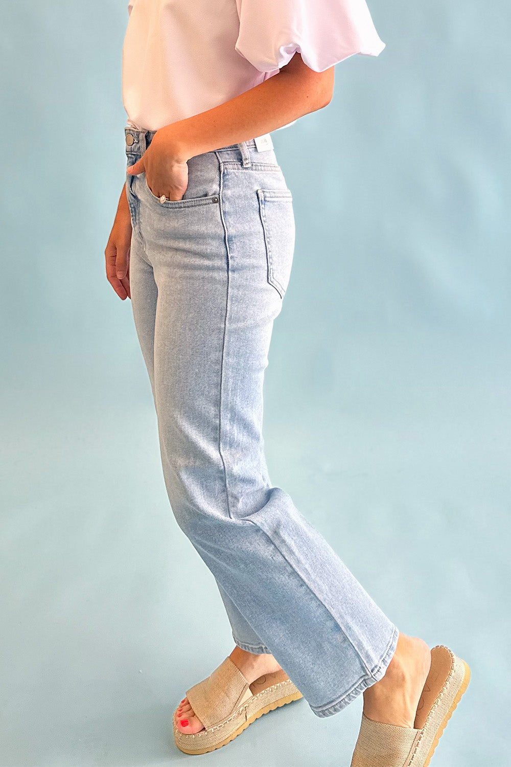 Vintage Straight Light Denim